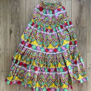 Mira Mikati Linen Prarie Skirt